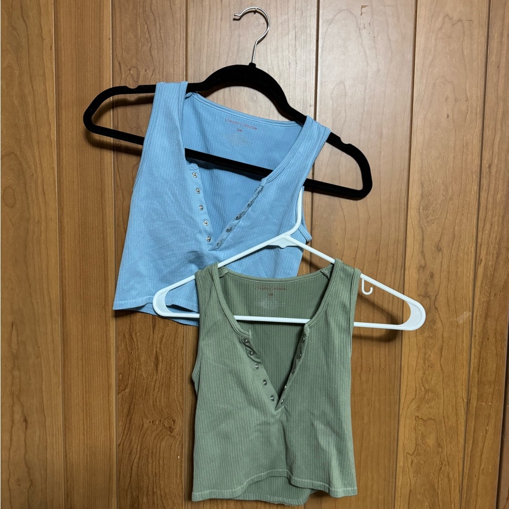 Button Front Tank Top Bundle!